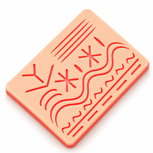Almohadilla de Sutura MJW 27 para Estudiantes de Medicina — Máxima Variedad para Entrenamiento Avanzado en Sutura para Estudiantes y Aprendices de Medicina - Product Image 3