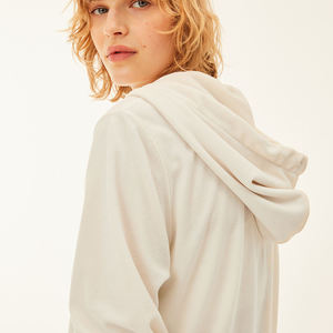 Sudadera con Capucha Oversize para Mujer, Tallas Grandes, de Algodón Personalizado, Súper Absorbente, con Pedrería - Product Image 5