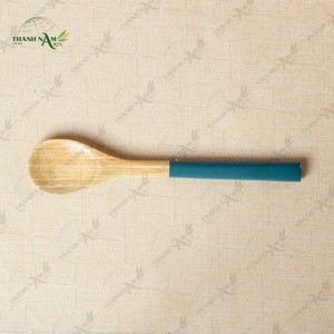 Cucharas de Bambú Vietnamitas de Diseño Clásico para Ensalada y Cena - Utensilio Diario Ecológico y Duradero con Capacidad de 10 ml para - Product Image 4