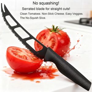 Affettatrice Manuale per Formaggio e Pomodoro, Coltello Multiuso per Tagliere di Formaggi e Salumi - Product Image 2