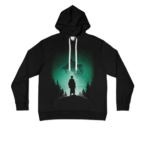 Sweat-shirts à capuche en tissu polaire polyester à motif uni imprimé par sublimation personnalisée pour hommes et femmes, teinture unie pour l'hiver - Product Image 1