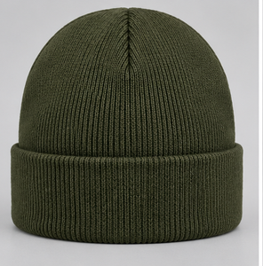 Wholesale Custom Knitted Beanie Caps Winter <b>Warm</b> <b>Hats</b> For Men Women Kids Embroidered Logo Plain Ribbed Cuffed Toques Casual Autu - Product Image 4