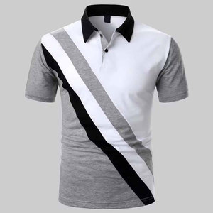 เสื้อโปโลผ้าฝ้ายโพลีเอสเตอร์คุณภาพสูง เสื้อยืดโปโลสำหรับเล่นกอล์ฟผู้ชาย ออกแบบตามสั่ง เสื้อยืดโปโลผู้ชาย - Product Image 2