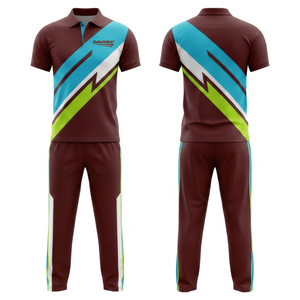 Bulk Custom <b>Cricket</b> Uniforms Breathable Printed | Unlimited Sublimation Design Options for Men Women Adults Polo Shirt Trouser - Product Image 5