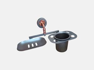 ที่วางสบู่และราวแขวนผ้าขนหนูทำจากสแตนเลส 304 คุณภาพพรีเมียม งานโลหะทำมือ สำหรับใช้ในบ้าน โรงแรม และห้องน้ำ - Product Image 6