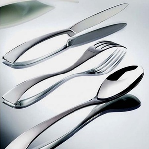 Juego de Cubiertos de Acero Inoxidable, Cuchara, Cuchillo, Tenedor, Juego de Cubiertos con Cuchillo de Cocina de Acero Alemán Profesional - Product Image 4