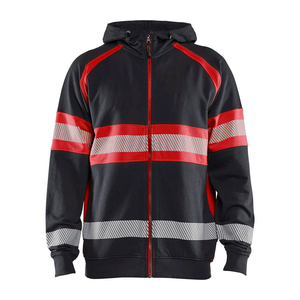 Sudadera con Capucha y Pantalones Deportivos para Hombre, Alta Visibilidad, ANSI Clase 1, Impermeables, Reflectantes, 100% Algodón, con Logotipo Personalizado - Mejores Ofertas, Precios Bajos - Product Image 1