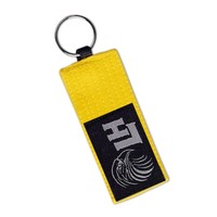 Porte-clés ceinture de karaté unisexe multicolore 100 % coton LEADING HAWK, qualité supérieure, vente en gros personnalisée