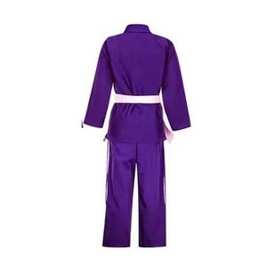 Uniforme de Karate al por Mayor, 100% Algodón, Estilo WKF, Blanco y Negro, para Niños y Adultos, Logotipo Personalizado, Fábrica en Pakistán - Product Image 3