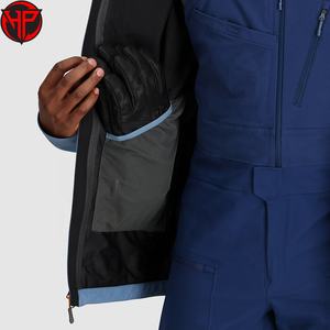 Chaqueta de Senderismo para Hombre de Primera Calidad, Diseño Personalizado, con Capucha, Ligera, para Invierno, Impermeable, Estilo Urbano - Product Image 2