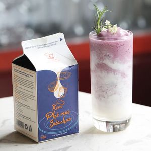 Factory Bulk Selling Beverage Non Dairy Cream Yogurt <b>Cheese</b> Dessert Creamer 500g Coffee Milk Tea <b>HALAL</b> OEM/ODM Tan Nhat Huong - Product Image 3