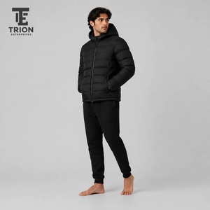 Shiny Custom Outdoor Winter Puffer Jacket <b>Men</b> Casual Down <b>Men's</b> Puffer Jacket Plus Size <b>Men's</b> Hooded Down Puffer Jacket - Product Image 6