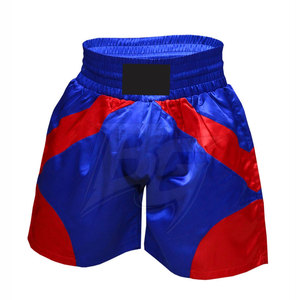 Shorts de compétition Muay Thai de qualité supérieure, style traditionnel, fentes latérales, respirants, séchage rapide, satin/polyester, entraînement de kickboxing - Product Image 2