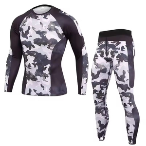 <b>Mens</b> <b>Compression</b> Running <b>Tights</b> Workout Fitness Jogging Training Clothes Sports Workout Suits - Product Image 4