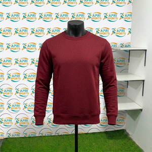 Sweat-shirt d'hiver doublé pour homme, coupe classique, prix abordable, faible MOQ, fabrication usine, vêtements de sport, style urbain, service OEM - Product Image 2