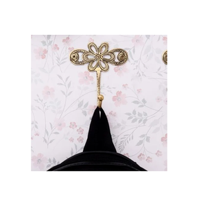 Gold Finished Antique Brass <b>Wall</b> Hanger For Towel Clothes Hanging Attractive Design Home Decor accent At Lowest Prices - Product Image 2