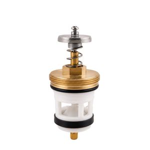 Mécanisme de contrôle de l'eau robuste en laiton de type Hydra, pour raccord de tige de valve de chasse d'eau dissimulée, pour réparation et remplacement en salle de bain - Product Image 1
