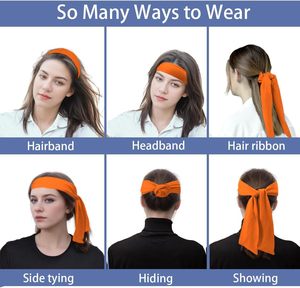 Accesorios para el Cabello a la Moda, Diademas Deportivas de Tela de Poliéster con Diseño Sublimado - Product Image 2