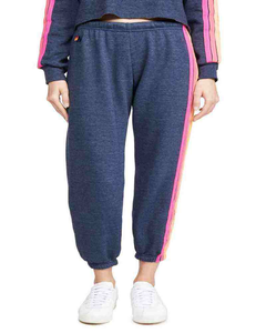 Pantalon de jogging pour femme de haute qualité, couleur unie, en molleton brossé, grande taille, respirant, pour la saison d'automne - Product Image 4