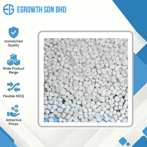 Gránulos Reciclados de HDPE Grado Soplado, Blancos, PCR, Material Plástico Reciclado Post-Consumo para Producción de Botellas, Tuberías y Tubos - Product Image 2