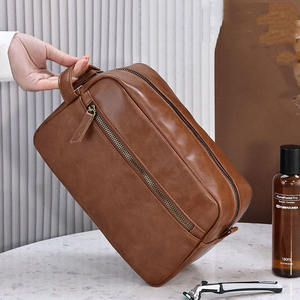Bolsa de cosméticos de gran capacidad y múltiples compartimentos, personalizada y de calidad, bolsa de aseo portátil a precio de mayoreo. - Product Image 3