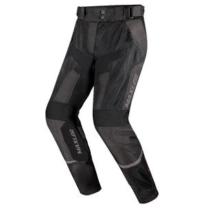 Pantalones textiles para motocicleta enfocados en la comodidad del conductor, durabilidad y protección de rodilla con certificación CE nivel 1. - Product Image 1