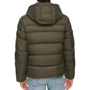 Veste matelassée chaude d'hiver pour hommes |   Manteau matelassé léger, vêtements d'extérieur décontractés et élégants pour le froid, fournisseur OEM ODM - Product Image 2