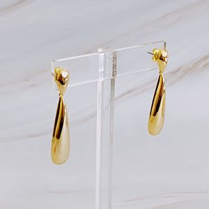 Orecchini pendenti a doppio strato Golden Fashion - Product Image 1