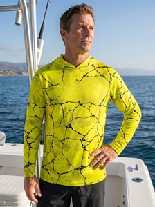 Sudadera de Pesca en Aguas Profundas Personalizada, Manga Larga, Protección Solar UPF50, Secado Rápido, 100% Poliéster - Product Image 4