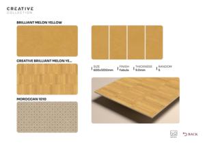 Carrelage en porcelaine Fabula haute performance 600x1200mm 60x120cm 24x48 pouces, grande surface décorative architecturale pour une esthétique élégante - Product Image 3