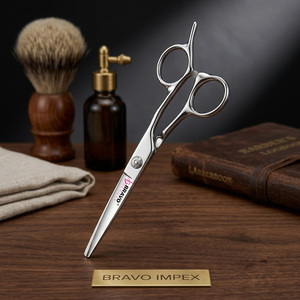 Professional Hairdresser <b>Barber</b> Shears Convex Edge Stainless Steel Salon Styling Scissors Tool Kit <b>Set</b> 6-Inch Durable High End - Product Image 1