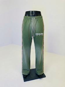 Sweat à capuche zippé personnalisé avec strass pour homme |   Sweat-shirt oversize en molleton français style streetwear |   Fabricant OEM de Marque Privée - Product Image 3