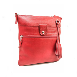 Superior Quality Genuine Leather Women Handbag with Single Handle and Zipper Closure Lightweight & Waterproof for Work <b>Travel</b> - Product Image 4