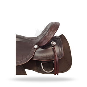 Western Trail Saddle Horse Riding Saddle Equestrian <b>Equipment</b> - Product Image 4