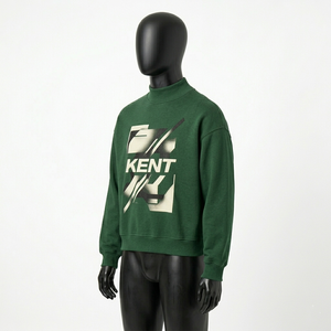 Sudadera de cuello alto oversize de invierno, estilo urbano, superventas, para hombre y mujer, con logo personalizado, OEM, venta al por mayor, 100% algodón. - Product Image 5