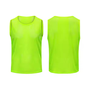 Maillots d'entraînement de football imprimés à épaules larges, gilets de match pour l'entraînement de football, uniformes de sport d'équipe, en maille respirante et à séchage rapide - Product Image 5