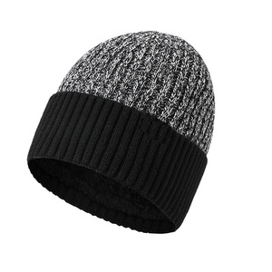 Gorro Unisex de Marca, Gorro de Invierno Cálido de Punto con Puño, Gorra con Logotipo Bordado, Gorro de Moda Urbana para Hombre y Mujer, Fábrica OEM - Product Image 3