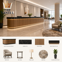 Mobilier d'hôtel commercial contemporain Vantel pour la réception, la salle d'attente et les espaces de repos