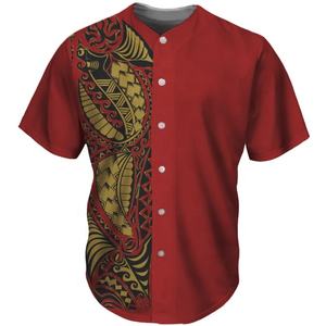 Camiseta de béisbol sublimada al por mayor, uniformes deportivos para hombre, impresión por sublimación, tela ligera y transpirable - Product Image 2
