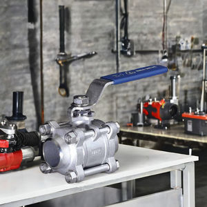 <b>stainless</b> <b>steel</b> 3-piece <b>ball</b> valve - Product Image 3