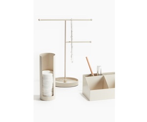 Elegante Organizador de Joyas en Forma de T con Soporte Doble para Collares y Pulseras, Base Estable, Solución Compacta y Elegante para Exhibición - Product Image 2