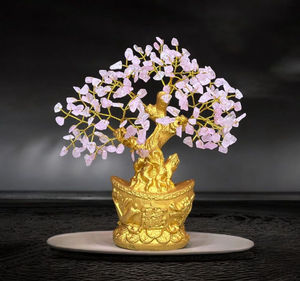 Arbre Bonsaï Fantaisie en Cristal de Guérison Fait Main, 7 Chakras, Reiki, Équilibrage des Chakras, Méditation, Mascotte Énergétique Portable pour la Maison, Vente en Gros - Product Image 3