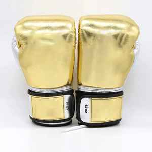 Gants de boxe fitness |   Gants de boxe en cuir PU légers, respirants, imperméables et antidérapants avec sangle de poignet auto-agrippante pour MMA - Product Image 5