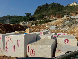 Bloque de Mármol Natural, Piedra Bruta de Cantera, Losa para Escultura, Corte Moderno y Ecológico para Interiores y Exteriores, Hotel, Villa - Product Image 2