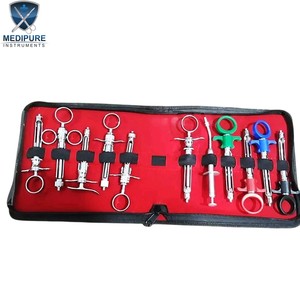 Seringue vétérinaire en plastique réutilisable et réglable 30ml 50ml, injecteur oral pour animaux d'élevage, instruments vétérinaires - Product Image 1