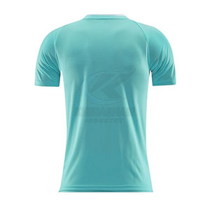 Camiseta de Fútbol de Manga Corta para Hombre, Hecha en Pakistán, Transpirable, de Secado Rápido, Diseño Sólido, Sin Costuras, Color Personalizado, 100% - Product Image 2