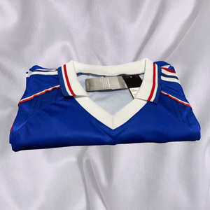 Maillots de football 2025-2026 France Allemagne Brésil Argentine – Qualité supérieure, rétro, personnalisables, maillots de joueur Henry Zidane - Product Image 4