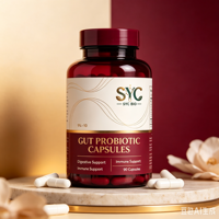 Capsules Énergétiques Probiotiques Haute Puissance OEM Vitalité 10-en-1 Soutien Digestif Adulte Marque Privée Vente en Gros en Vrac