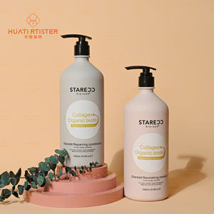 Huati Sifuli STARECC Organics 1000ml cabello cuero cabelludo masajeador champú y acondicionador anti equilibrio revitalizar champú adelgazamiento - Product Image 1