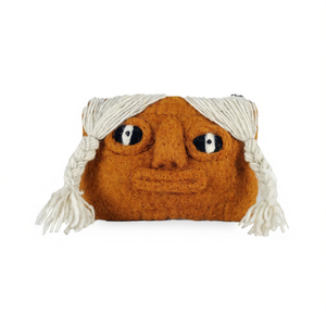 Porte-monnaie en feutre au design inspiré de l'humour et de la sagesse - Product Image 2